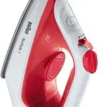 براون مكواة بخار، سيراميك، 1900 وات، بخار 120 غ/د، 1019 Braun - ابيض احمر
