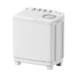 توشيبا غسالة ملابس، نصف اتوماتيك، تحميل علوي، 14 كجم، حوضين، VH-Q150MEG - ابيض