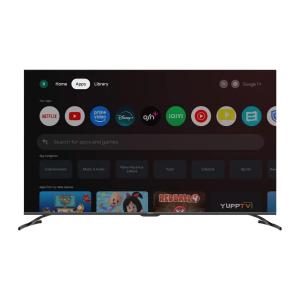 تورنيدو شاشة سمارت، 50 بوصة، دقة 4K، جوجل، مزودة بريسيفر داخليي، 50UA3400E - اسود