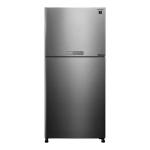 شارب ثلاجة، نوفروست، 538 لتر، 2 باب، SJ-PV69G-DST – فضي داكن