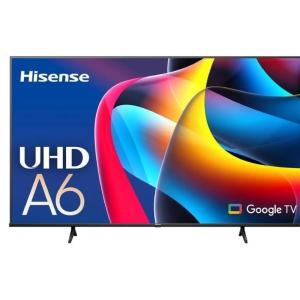 هايسنس شاشة سمارت، 55 بوصة، دقة 4K، ليد، 55A6N - اسود