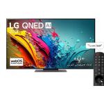 إل جي شاشة سمارت، 55 بوصة، 4K، ريموت ماجيك، 55QNED86T6A - اسود