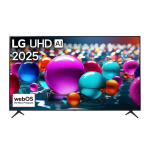 إل جي شاشة سمارت، 55 بوصة، UHD 4K، بريسيفر داخلي، ليد، 55UA84006LB - اسود