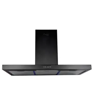 بيورتي شفاط مطبخ، بلت إن، 60 سم، قوة شفط 650 م3/س، 3 سرعات، إضاءة ليد، Flato BL 60cm - اسود