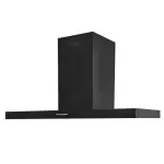 بيورتي شفاط مطبخ، بلت إن، 60 سم، قوة شفط 650 م3/س، 3 سرعات، إضاءة ليد، Flato BL 60cm - اسود