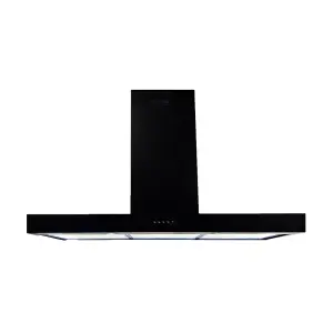 بيورتي شفاط بلت إن هرمي، 60 سم، 850 م3/س، 3 سرعات، اضاءة ليد، FLATO PRO BL 60 CM - اسود