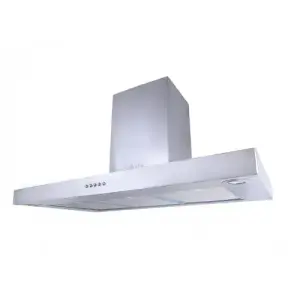 بيورتي شفاط مطبخ، بلت إن، 60 سم، قوة شفط 650 م3/س، 3 سرعات، إضاءة ليد، Flato X 60cm - فضي