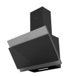 ايكوماتك شفاط بلت إن، 60 سم، H6106EBX - اسود فضي