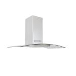 ايكوماتك شفاط بلت إن، 60 سم، كيرڤى، H6207KGBX - فضي