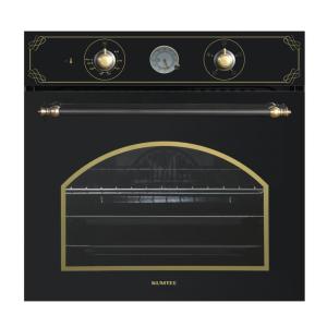 كومتيل فرن بلت إن، غاز، 60 سم، 60 لتر، ديجيتال، B66-SF2-BL-Rustiq Glass - اسود