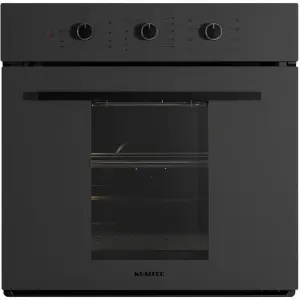 كومتيل فرن بلت إن، غاز، 60 سم، 60 لتر، ديجيتال، B66-SF2-Magic Glass - اسود