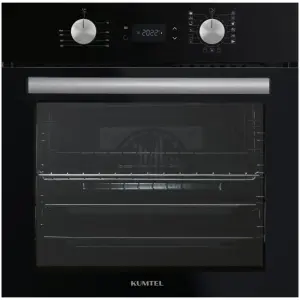 كومتيل فرن بلت إن، غاز، 60 سم، 60 لتر، ديجيتال، B66-SF3-Black Glass - اسود