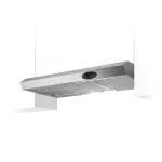 Elica Built-in Cooker Hood, Flat, 90 cm, 450 m³/h, 3 Speeds, ELICA KREA - Silver