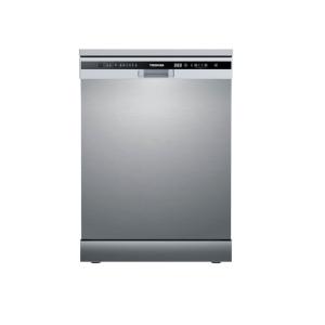غسالة أطباق توشيبا، 13 فرد، DW-13F8AF(SS)-EG - فضي
