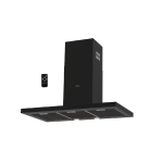 Purity Built-in Cooker Hood, 3 Speeds, 90cm, LED Lighting, TBL PLUS 90 -1K - Black