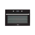 تيفا فرن بلت إن، 90 سم، 125 لتر، غاز، ديجيتال، QGSTYL 125 DT BLACK - اسود