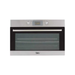 Tefa Built-in Oven, 90cm, 125L, Gas, Digital, QGSTYL 125 DT IX - Silver