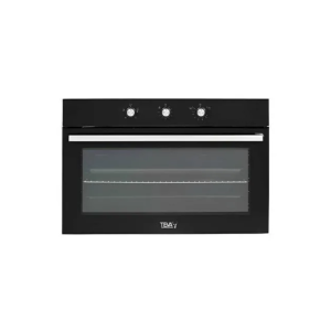 تيفا فرن بلت إن، 90 سم، 125 لتر، غاز، QGSTYL 125 BLACK - اسود