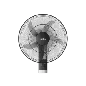 ميديا مروحة حائط، 18 بوصة، 5 ريشة، 3 سرعات، FW45-25M-BK - اسود