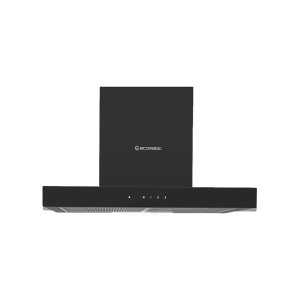 ايكوماتك شفاط بلت ان، 60 سم، 3 سرعات، 1000 م³/س، إضاءة ليد، H6310TTBK - اسود