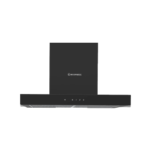 ايكوماتك شفاط بلت ان، 60 سم، 3 سرعات، 850 م³/س، إضاءة ليد، H6308TTBK - اسود