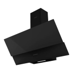 ايكوماتيك شفاط بلت إن، 90 سم، 3 سرعات، 650 م³/س، H9106MRB - اسود