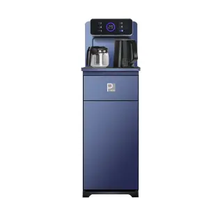 بيورتي مبرد مياه، سمارت، ماكينة تحضير شاي، ديجيتال، بارد/ساخن، ريموت كنترول، PFK49BLU - ازرق
