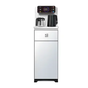 بيورتي مبرد مياه، سمارت، ماكينة تحضير شاي، ديجيتال، بارد/ساخن، ريموت كنترول، PFK49WH - ابيض