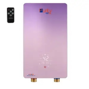 بيورتي سخان مياه، فوري، 7 كيلو وات، ديجيتال، P101 7 kW PNK - بينك