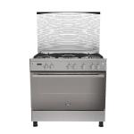 زانوسي كول ماكس بوتاجاز غاز، 90 سم، 5 شعلة، ZCG 94396XB - فضي