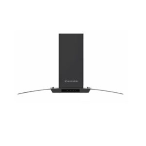 ايكوماتك شفاط بلت إن، 90 سم، تاتش، ريموت كنترول، H9210KGTBK - اسود