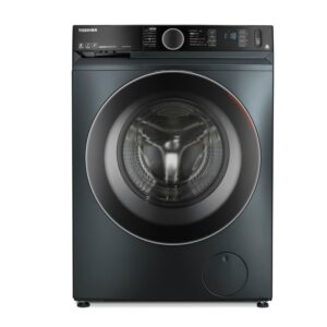 توشيبا غسالة ملابس، فل أتوماتيك، 9 كيلو جرام، انفرتر، واي فاي، TW-BK100GF4EG(MK) - رمادي